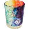 Kheops International Candles & Accessories Chakras Printed Glass Votive Candle Holder 2 Kheops International Candles & Accessories Chakras Printed Glass Votive Candle Holder
