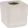 Kheops International Frosted Glass Mini Candle Holder Cube