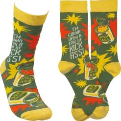 Primitives By Kathy I'm Gonna Open A Can Of Kickass! Socks Socks! Socks! Socks!