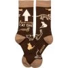 Primitives By Kathy Awesome Cat Dad Socks