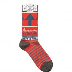 Primitives By Kathy Awesome Husband Socks