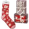Primitives By Kathy Best Sister Ever Socks & Box Sign Gift Set Socks! Socks! Socks! 1 Primitives By Kathy Best Sister Ever Socks & Box Sign Gift Set Socks! Socks! Socks!