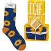 Primitives By Kathy TGIF This Grandma Is Fabulous Socks & Box Sign Gift Set