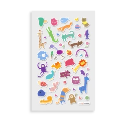 Ooly Kids Crafts & Activities Itsy Bitsy Stickers - Wacky Wildlife