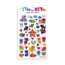 Ooly Kids Crafts & Activities Itsy Bitsy Stickers - Kitties (Cats & Kittens)