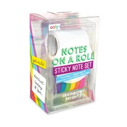 Ooly Notes On A Roll Sticky Notes Set - Rainbow Brights Sale!