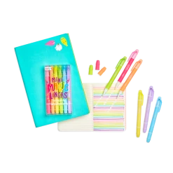 Ooly Mini Magic Liners Erasable Highlighters Set 10 Ooly Mini Magic Liners Erasable Highlighters Set