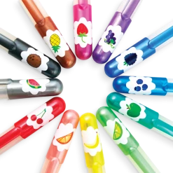 Ooly Yummy Yummy Fruit Scented Glitter Gel Pens Set