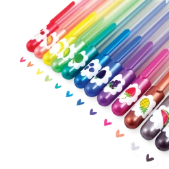 Ooly Yummy Yummy Fruit Scented Glitter Gel Pens Set