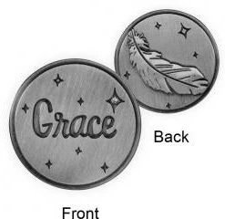 Discontinued Angel Gifts Guardian Angel Token - Grace With Feather