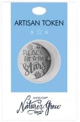 Discontinued Inspirations & Pocket Gifts Reach For The Stars / There Is Always Hope ~ Nature's Grace Token