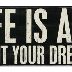 Primitives By Kathy Life Is Art Box Sign Box Signs