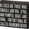 Primitives By Kathy Blessed Are Grandmothers! Box Sign
