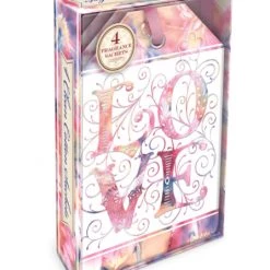 Punch Studio Bath & Body Love Watercolor Boxed Scented Sachets