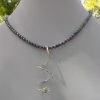 Dawn Welburn - Consignment Lavender Freshwater Pearl Necklace With Freeform Silver Pendant Local Artisan Handmade Gifts 1 Dawn Welburn - Consignment Lavender Freshwater Pearl Necklace With Freeform Silver Pendant Local Artisan Handmade Gifts