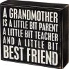 Primitives By Kathy Box Signs A Grandmother Is... Box Sign