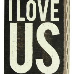 Primitives By Kathy I Love Us Box Sign Box Signs
