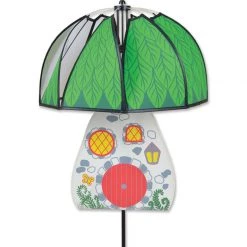 Premier Kites Fairies & Gnomes Woodland Fairy Garden Mushroom Wind Spinner