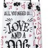Primitives By Kathy Sale! All You Need Is... Love And A Dog Dish Towel