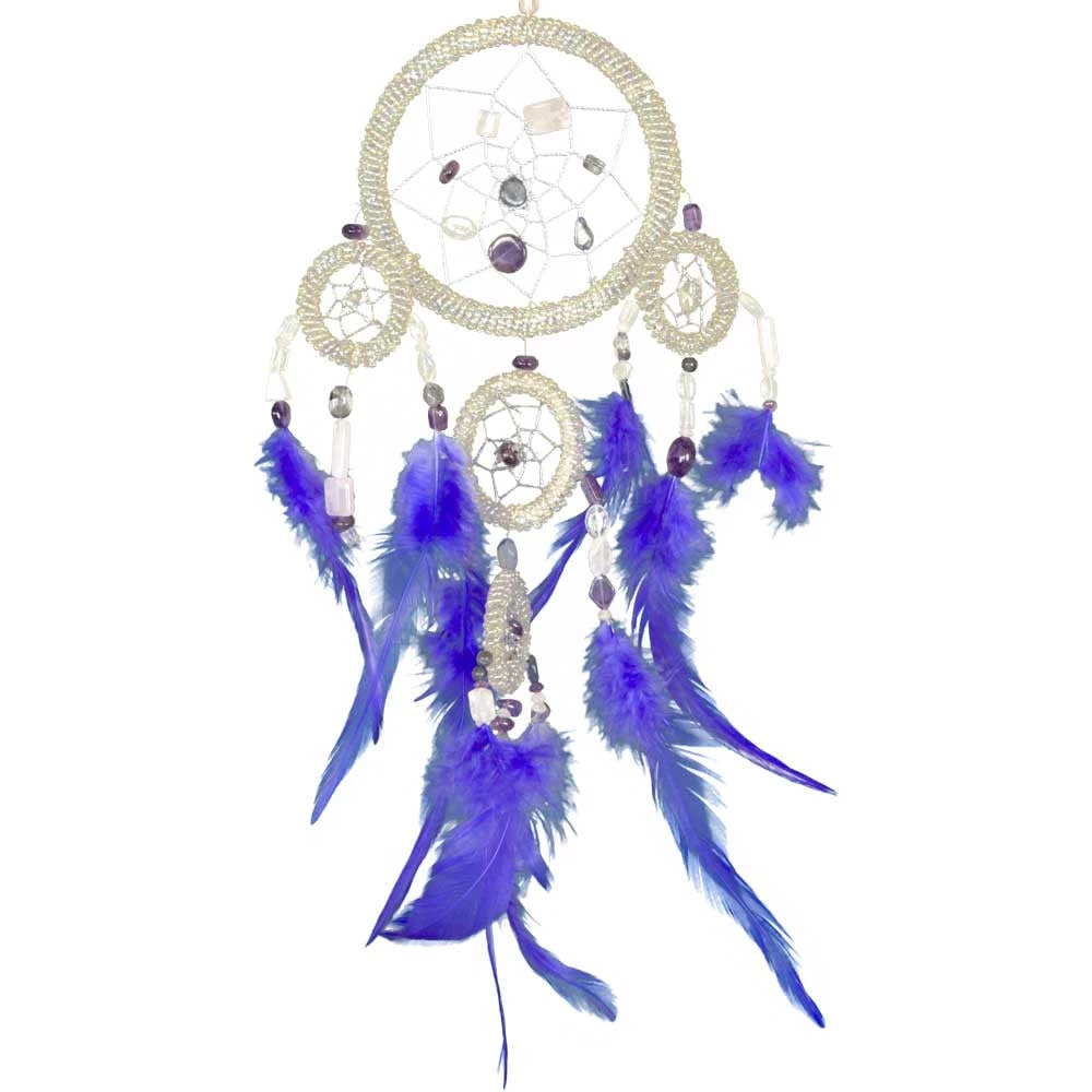 Kheops International Smiles & Surprises Quartz Beads White Dreamcatcher 3 Kheops International Smiles & Surprises Quartz Beads White Dreamcatcher
