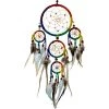 Kheops International Rainbow Leather Dreamcatcher Dreamcatcher Gifts