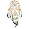 Kheops International Spiral Beaded Dreamcatcher 2 Kheops International Spiral Beaded Dreamcatcher