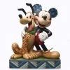 Enesco Mickey And Pluto By Jim Shore Disney Traditions