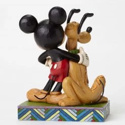 Enesco Mickey And Pluto By Jim Shore Disney Traditions