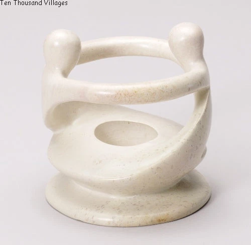 Ten Thousand Villages Unity Kisii Stone Tealight Candleholder Handcrafted In Kenya 3 Ten Thousand Villages Unity Kisii Stone Tealight Candleholder Handcrafted In Kenya