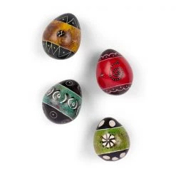 Ten Thousand Villages Kisii Stone Carved Easter Eggs Handcrafted In Kenya Global Fair Trade Gifts