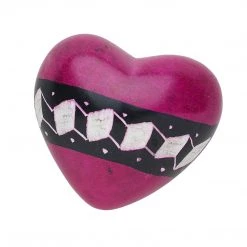 Ten Thousand Villages Kisii Stone Wishing Heart Handcrafted In Kenya