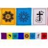 Kheops International Meditation & Prayer Gifts Tibetan Prayer Flags ~ Multifaith