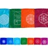 Kheops International Tibetan Prayer Flags ~ Symbols Meditation & Prayer Gifts