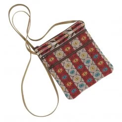 Ten Thousand Villages Patterned Adventure Bag Handcrafted In Nepal Global Fair Trade Gifts