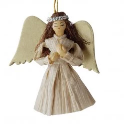 Ten Thousand Villages Lovely Lady Angel Ornament Handcrafted In Nepal