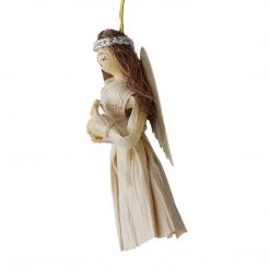 Ten Thousand Villages Lovely Lady Angel Ornament Handcrafted In Nepal