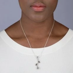 Ten Thousand Villages Global Fair Trade Gifts Willow Bud Pearl Sterling Silver Necklace Handcrafted In Nepal