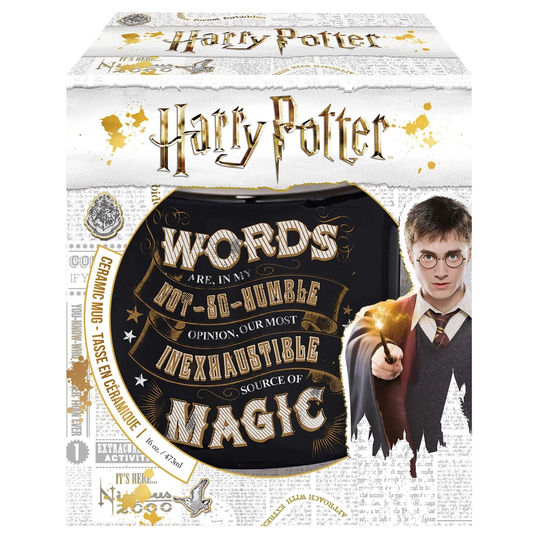 Enesco Harry Potter Word Are Magic Mug 4 Enesco Harry Potter Word Are Magic Mug