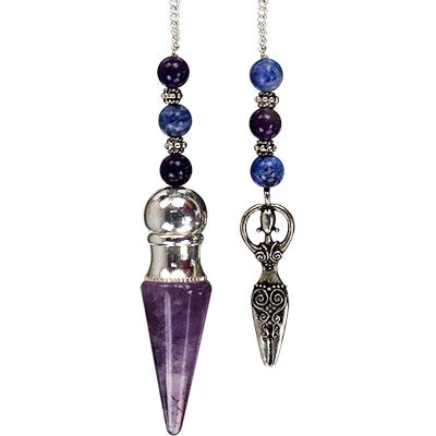 Kheops International Pendulum With Chamber Goddess Amethyst 3 Kheops International Pendulum With Chamber Goddess Amethyst