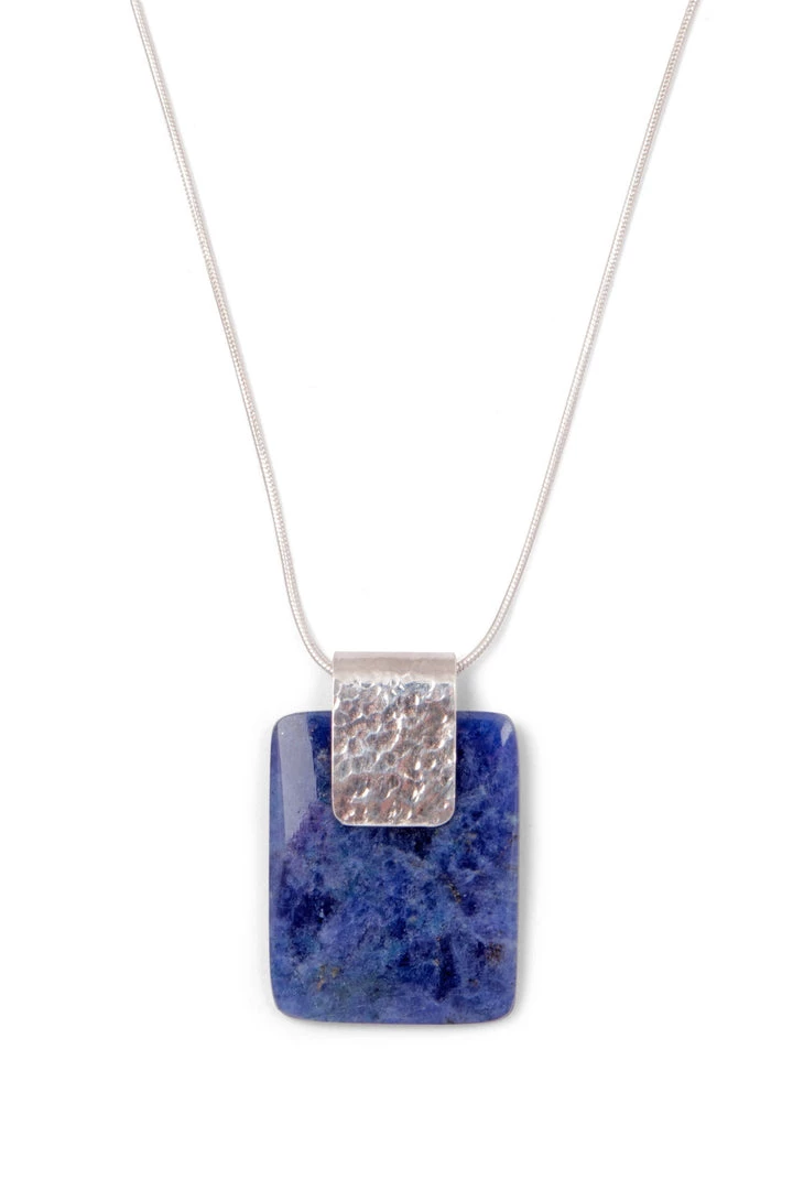 Ten Thousand Villages Open Window Sodalite Sterling Silver Necklace Handcrafted In Peru Global Fair Trade Gifts 3 Ten Thousand Villages Open Window Sodalite Sterling Silver Necklace Handcrafted In Peru Global Fair Trade Gifts