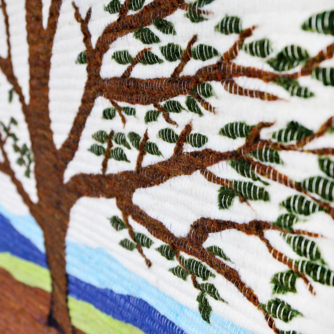 Ten Thousand Villages Branching Life Wall Hanging Handcrafted In Peru 4 Ten Thousand Villages Branching Life Wall Hanging Handcrafted In Peru