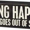 Primitives By Kathy Being Happy Never Goes Out Of Style Box Sign 2 Primitives By Kathy Being Happy Never Goes Out Of Style Box Sign