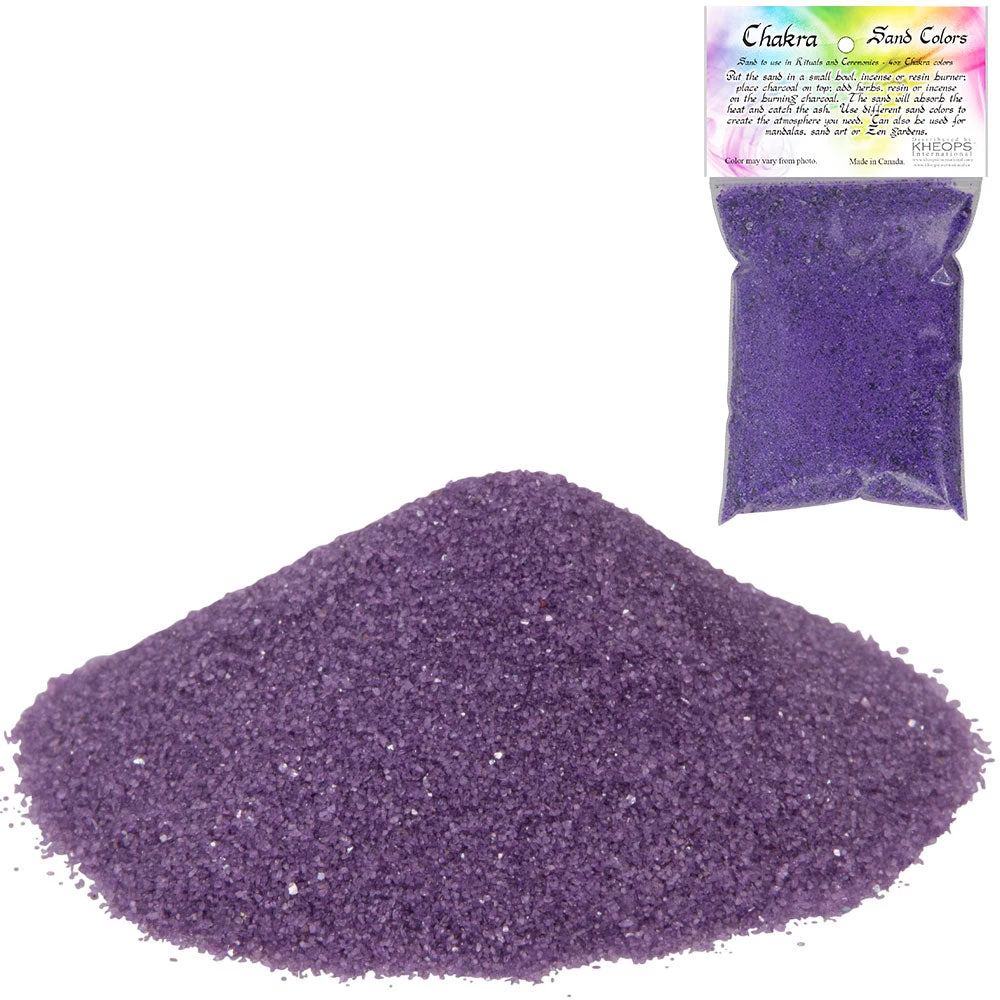 Kheops International Smudging Tools & Accessories Sand Bag (4 Oz) Purple 3 Kheops International Smudging Tools & Accessories Sand Bag (4 Oz) Purple