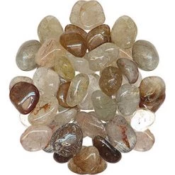 Kheops International Rutilated Quartz Tumbled Stone Crystals & Tumbled Stones