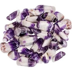Kheops International Chevron Amethyst Tumbled Stone Crystals & Tumbled Stones