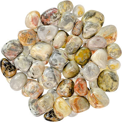 Kheops International Crystals & Tumbled Stones Crazy Lace Agate Tumbled Stone 3 Kheops International Crystals & Tumbled Stones Crazy Lace Agate Tumbled Stone