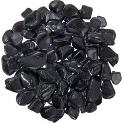 Kheops International Black Tourmaline Tumbled Stone