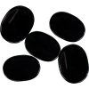 Kheops International Crystals & Tumbled Stones Black Agate Worry Stone