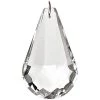 Kheops International Joy Alchemy Collection Faceted Teardrop Clear Crystal Prism ~ A Joy Alchemy Gift