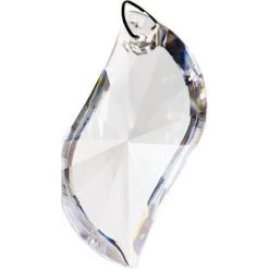 Kheops International Faceted Flowing Strand Clear Crystal Prism ~ A Joy Alchemy Gift